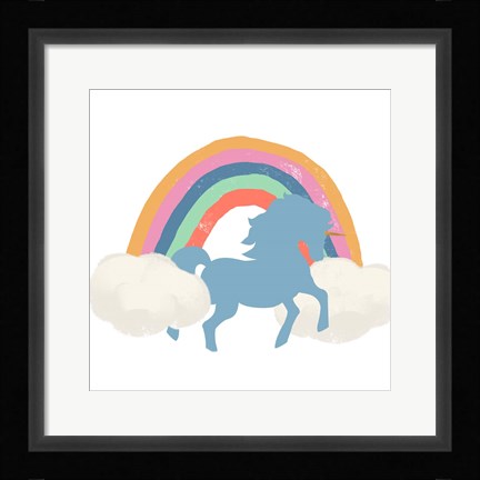 Framed Over the Rainbow Print