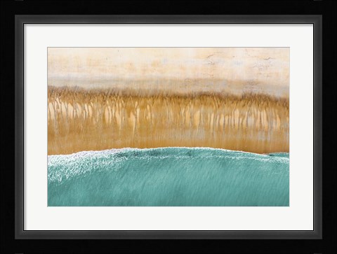 Framed Above the Beach Print