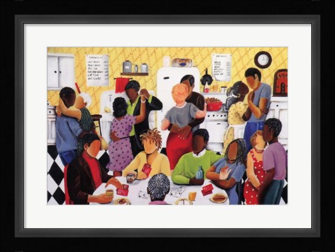 Framed Pay the Rent Quarter Party Print