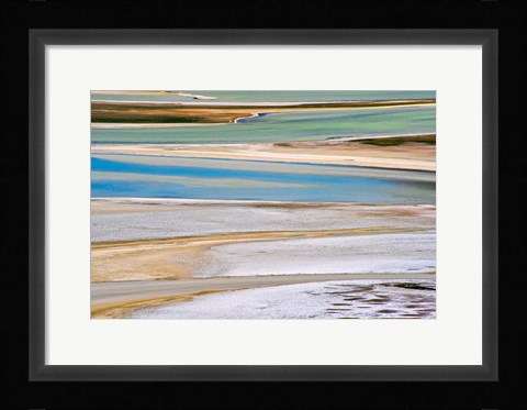 Framed Laguna Salar de Talar, San Pedro de Atacama, Chile Print