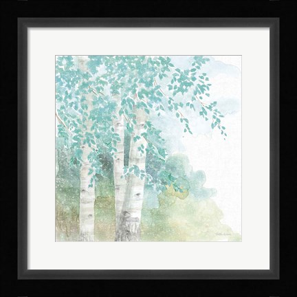 Framed Natures Leaves II No Gold Print