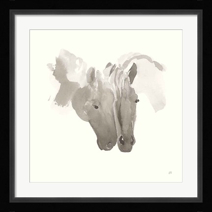 Framed Nuzzling IV Print