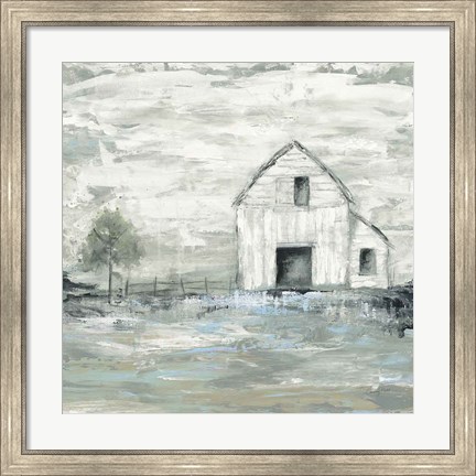 Framed Iowa Barn II Print