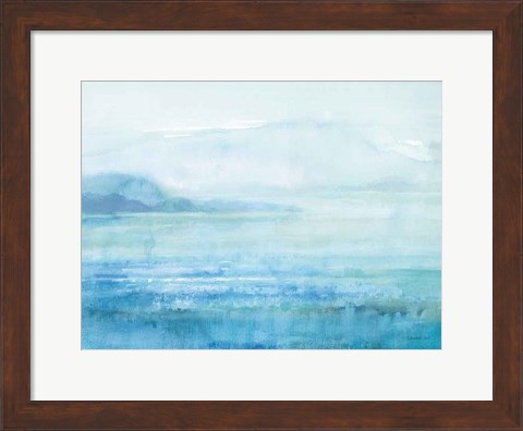 Framed Sea Sparkle II Print