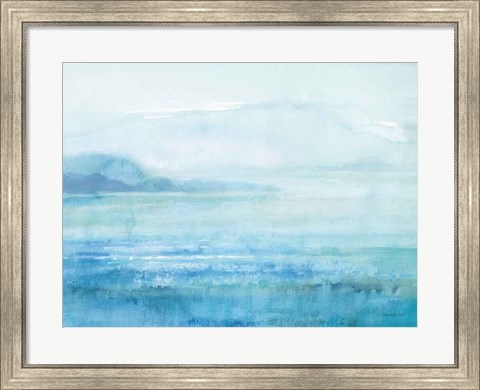 Framed Sea Sparkle II Print