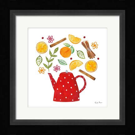 Framed Organic Tea IV Print