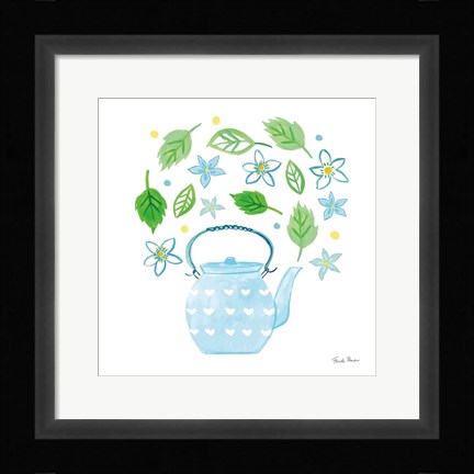 Framed Organic Tea III Print
