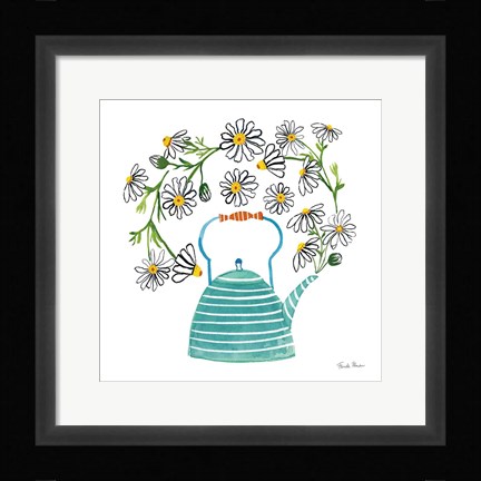 Framed Organic Tea I Print