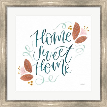 Framed Home Sweet Home I Print