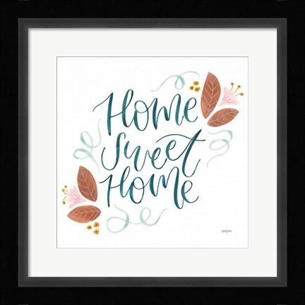 Framed Home Sweet Home I Print