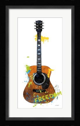 Framed Garage Band II Graffiti Print