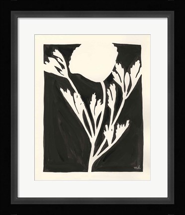 Framed Joyful Spring II Black Print