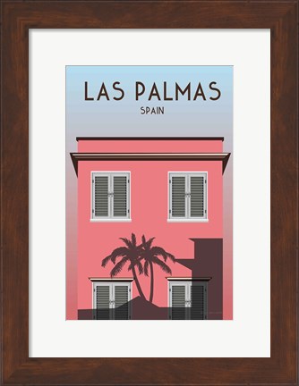 Framed Las Palmas Print