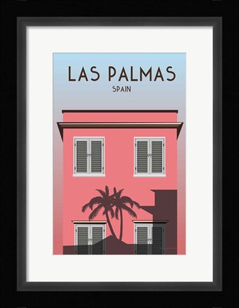 Framed Las Palmas Print