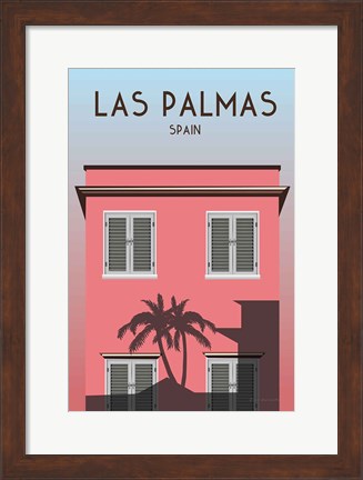 Framed Las Palmas Print