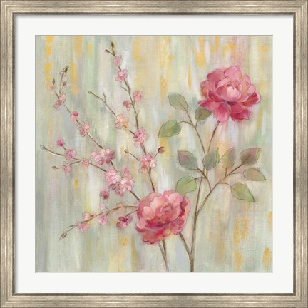 Framed Contemporary Chinoiserie Print