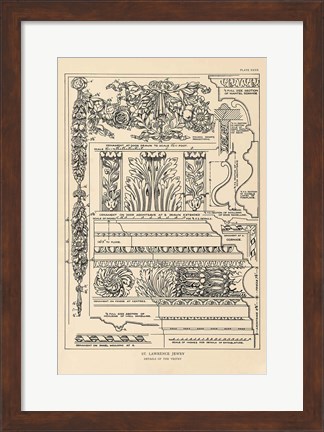 Framed English Renaissance XIII Print