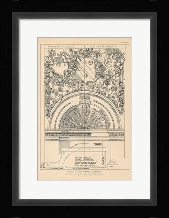 Framed English Renaissance VIII Print