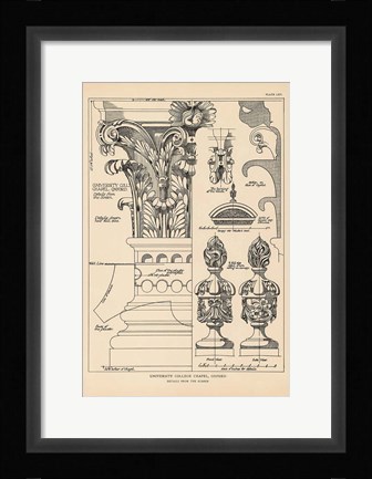 Framed English Renaissance VII Print