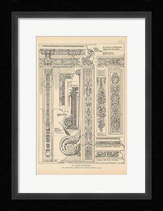 Framed English Renaissance V Print