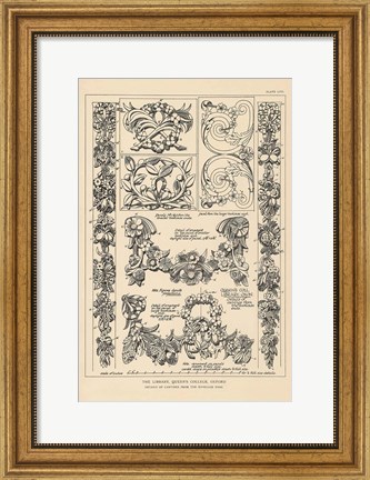 Framed English Renaissance III Print