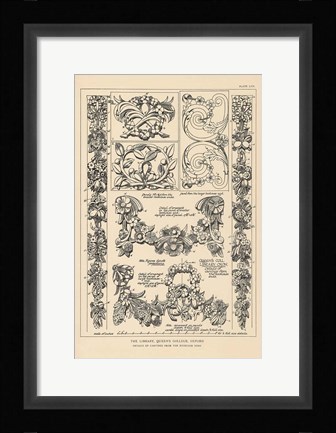 Framed English Renaissance III Print