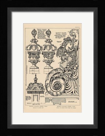 Framed English Renaissance II Print