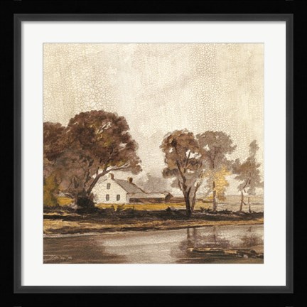 Framed Traditional Landscape 1 Print
