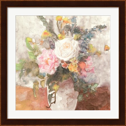 Framed Table Bouquet 2 Print