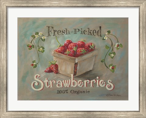 Framed Fresh Picked Goodness Print