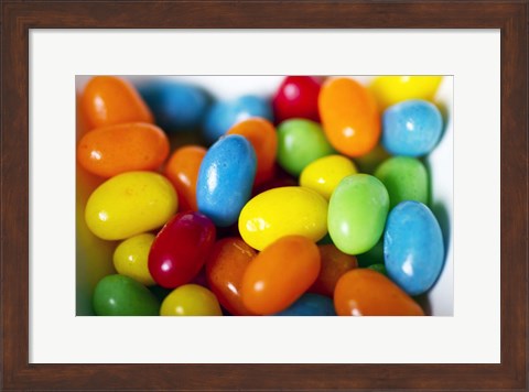 Framed Jellybeans in a Bowl Print