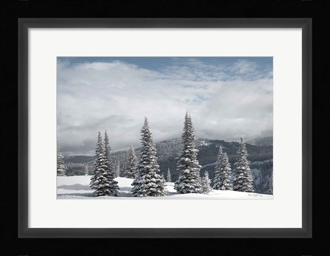 Framed North Cascades in Winter II Print