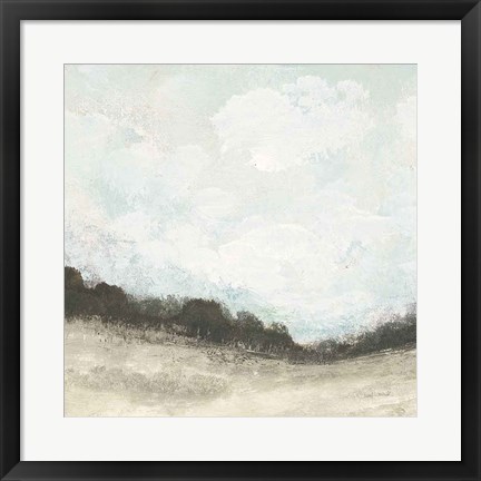 Framed In the Field Square II Neutral Print