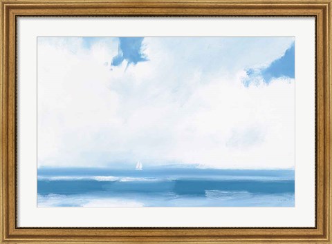 Framed Oceanview Sail Print