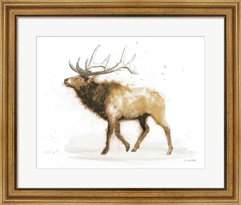Framed Elk v.2 Full Print
