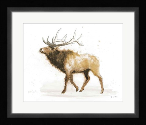 Framed Elk v.2 Full Print