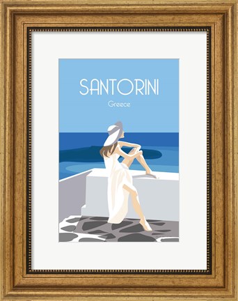 Framed Santori Print