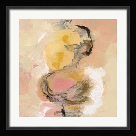 Framed Peony Aroma I Print
