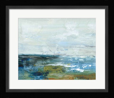 Framed Morning Seascape Print