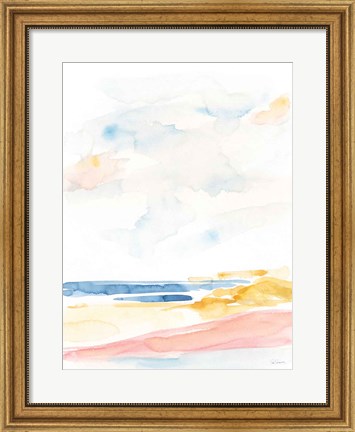 Framed Pink Sands II Print
