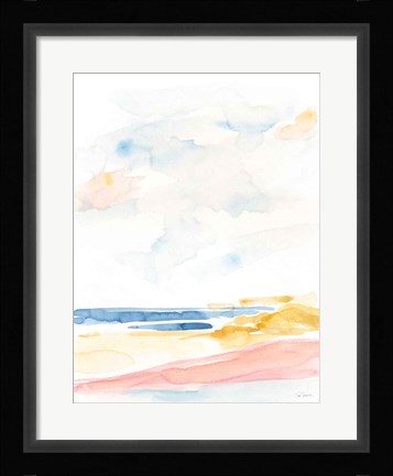 Framed Pink Sands II Print