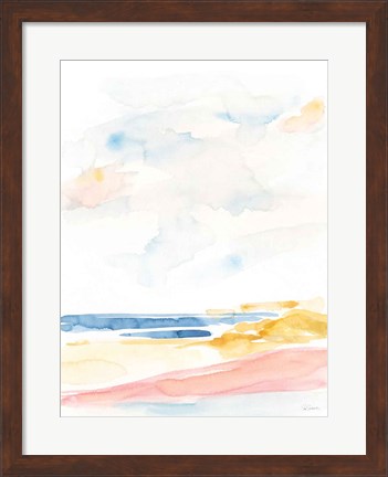 Framed Pink Sands II Print