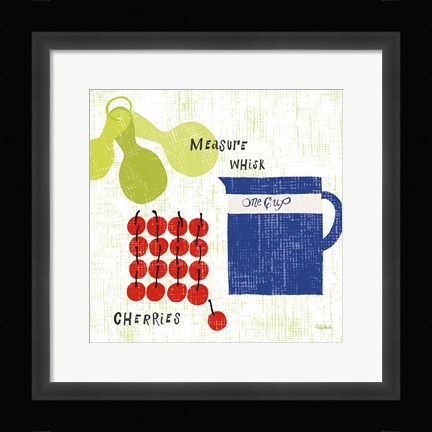 Framed Baking It II Print