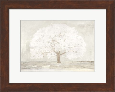 Framed Pale Tree Print