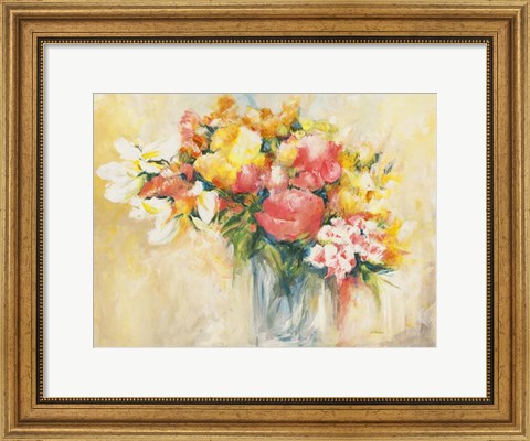 Framed Bouquet d&#39;Estate Print