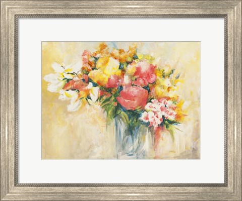 Framed Bouquet d&#39;Estate Print