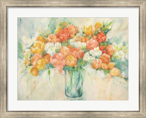 Framed Bouquet di Primavera Print