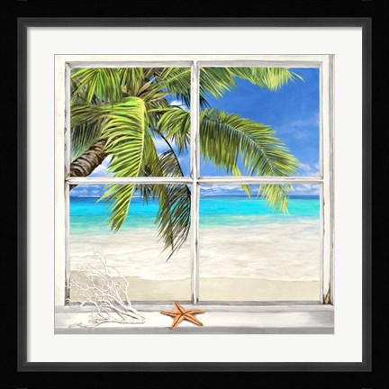 Framed Horizon Tropical l Print