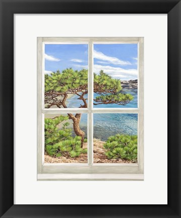 Framed Baie Mediterraneenne I Print