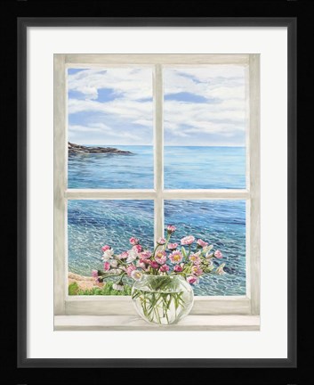 Framed Baie Mediterraneenne II Print